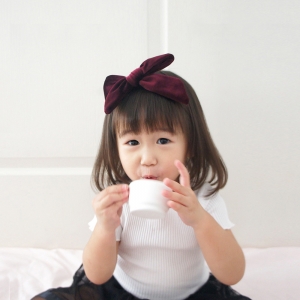Baby Headband Bow Seamless (BHB8420)